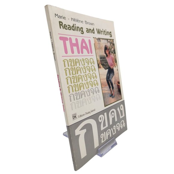 Thai Reading & Writing Book By Marie-Hélène Brown Duangkamol 1993 Edition - Picture 2 of 6